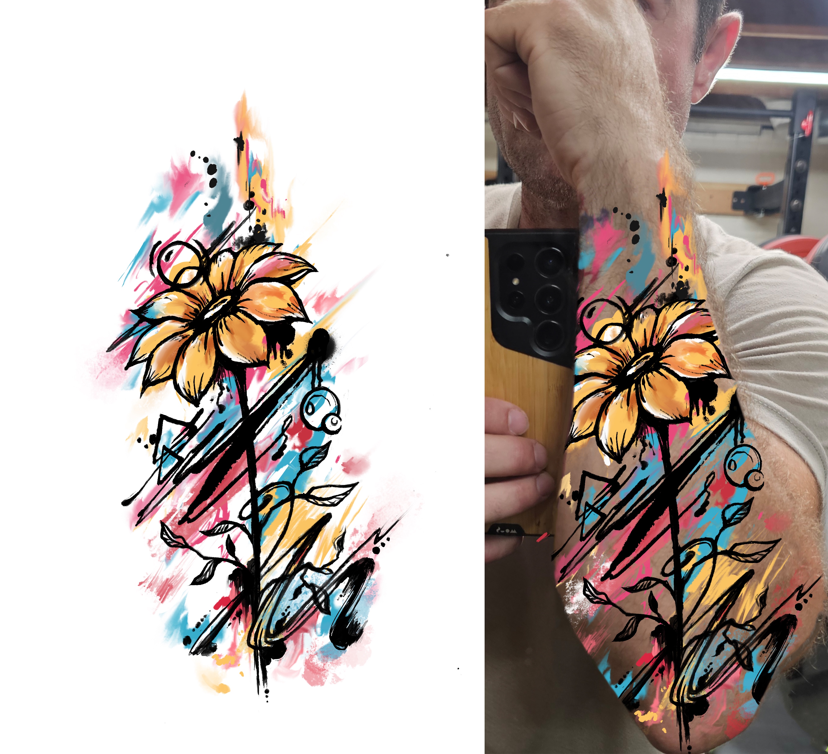 Diseño de Tatuaje por ELAMANTS para este proyecto | Diseño #33444832