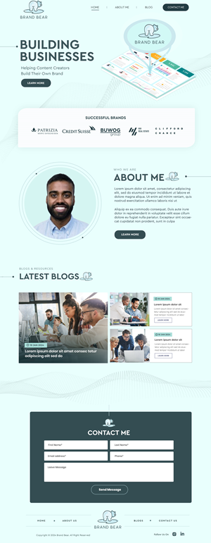 Web Design by Blue Sparrow for this project | Design: #33439607