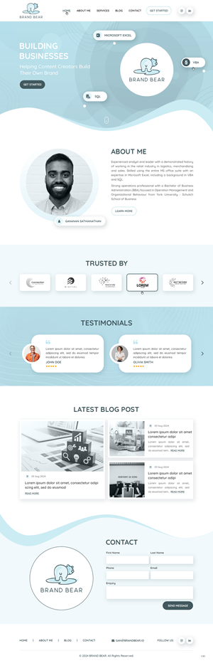 Web Design by pb for this project | Design: #33439670