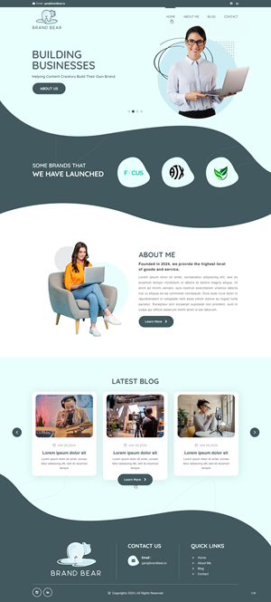 Web Design by pb for this project | Design: #33439671