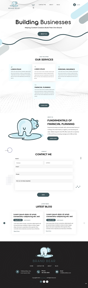 Web Design by pb for this project | Design: #33439673
