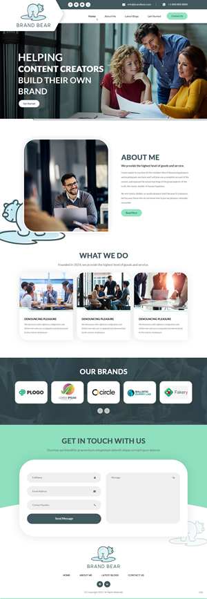 Web Design by pb for this project | Design: #33439675