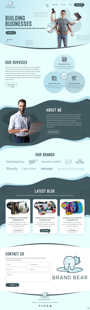 Web Design by pb for this project | Design: #33439679