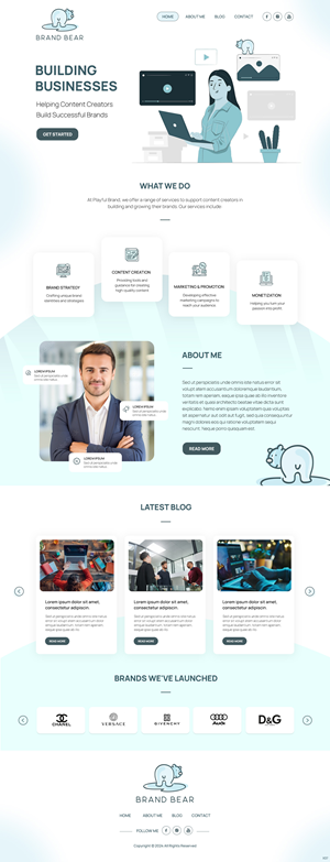 Web Design by pb for this project | Design: #33439680