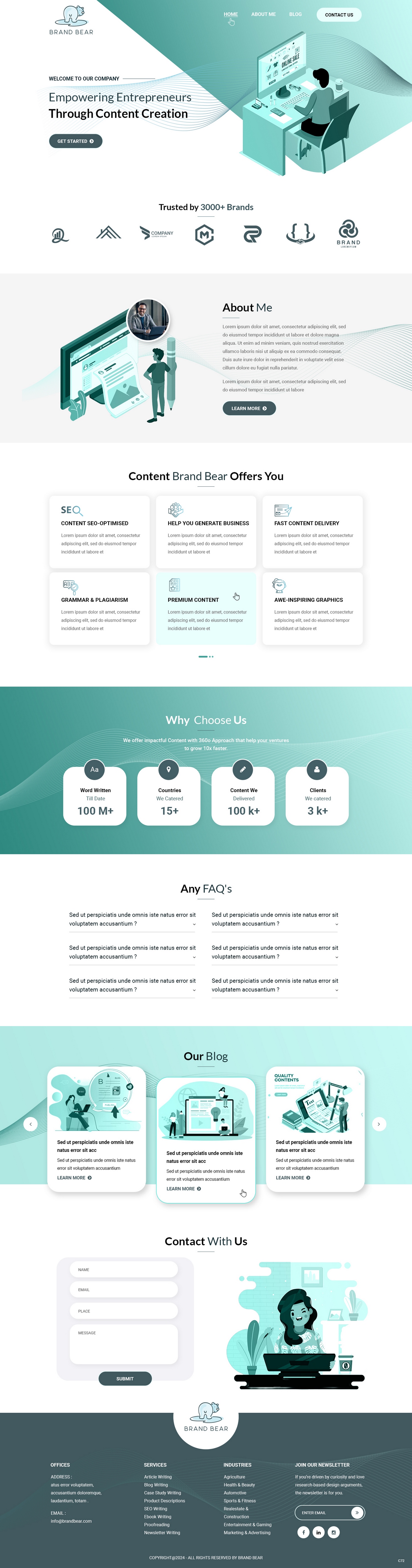 Web Design by pb for this project | Design #33439681