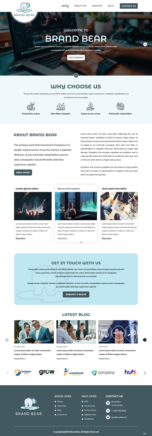 Web Design by pb for this project | Design: #33450840