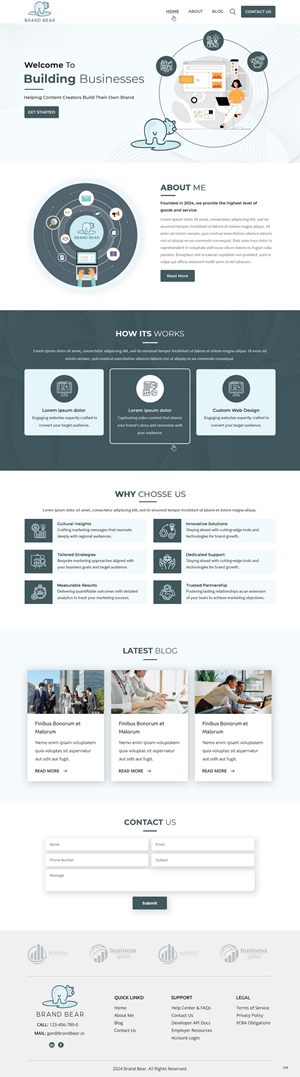 Web Design by pb for this project | Design: #33450844