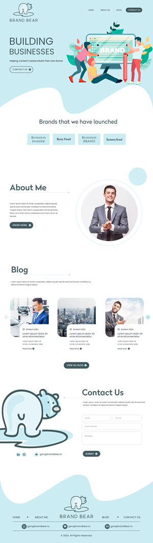 Web-Design von Creations Box 2015 für dieses Projekt | Design #33437931