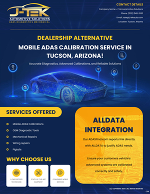 Flyer Design by pb for J-TEK AUTOMOTIVE SOLUTIONS | Design: #33450900