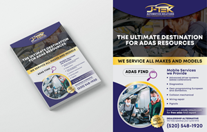 Flyer Design by Impressive Solutions for J-TEK AUTOMOTIVE SOLUTIONS | Design: #33449358