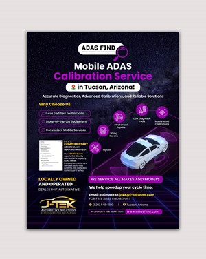 Flyer Design by debdesign for J-TEK AUTOMOTIVE SOLUTIONS | Design: #33447378