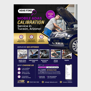 Flyer Design by debdesign for J-TEK AUTOMOTIVE SOLUTIONS | Design: #33447677
