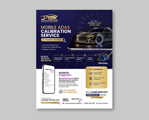 Flyer Design by debdesign for J-TEK AUTOMOTIVE SOLUTIONS | Design: #33453239