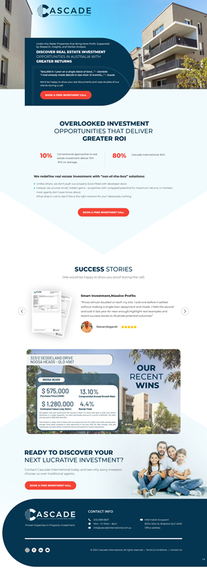 Design de Page d'Accueil par pb pour ce projet | Design : #33457250