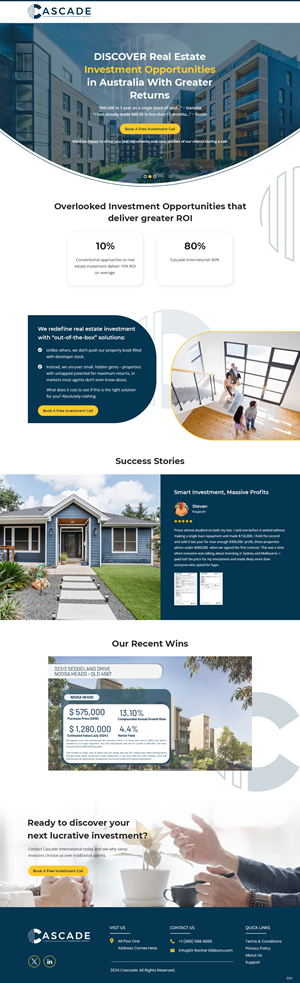 Design de Page d'Accueil par pb pour ce projet | Design : #33457253