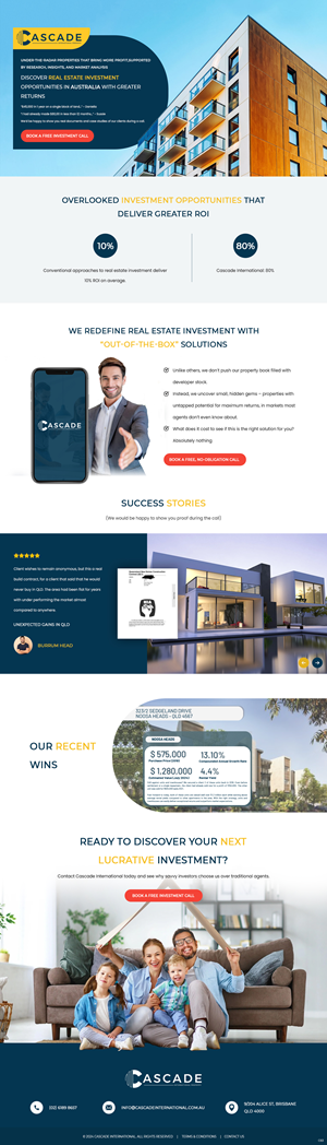 Design de Page d'Accueil par pb pour ce projet | Design : #33457259