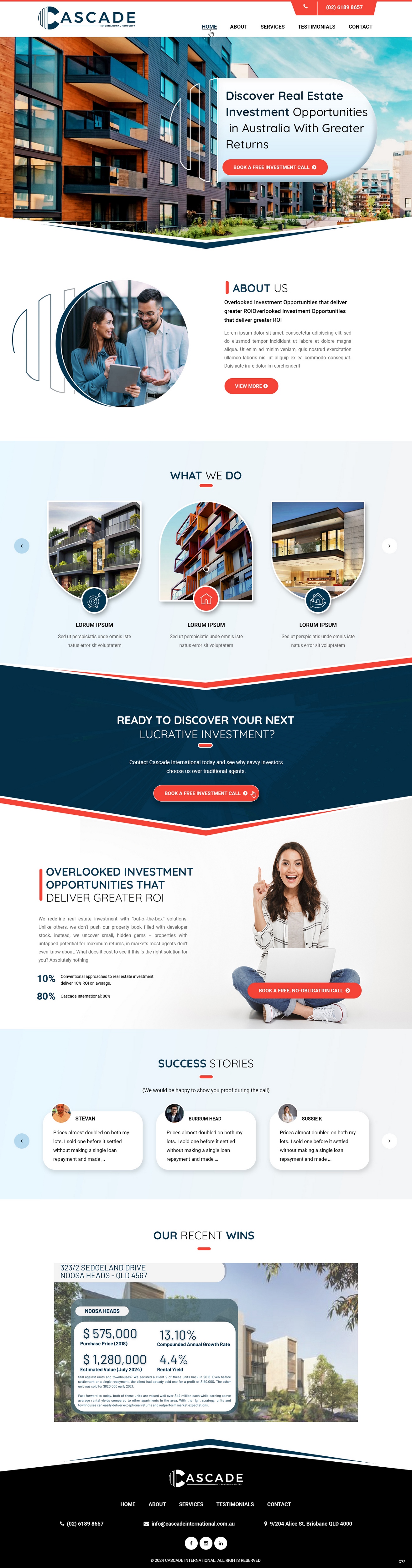 Design de Page d'Accueil par pb pour ce projet | Design #33457265