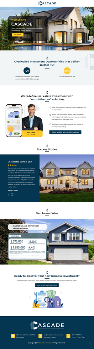 Design de Page d'Accueil par pb pour ce projet | Design : #33464997