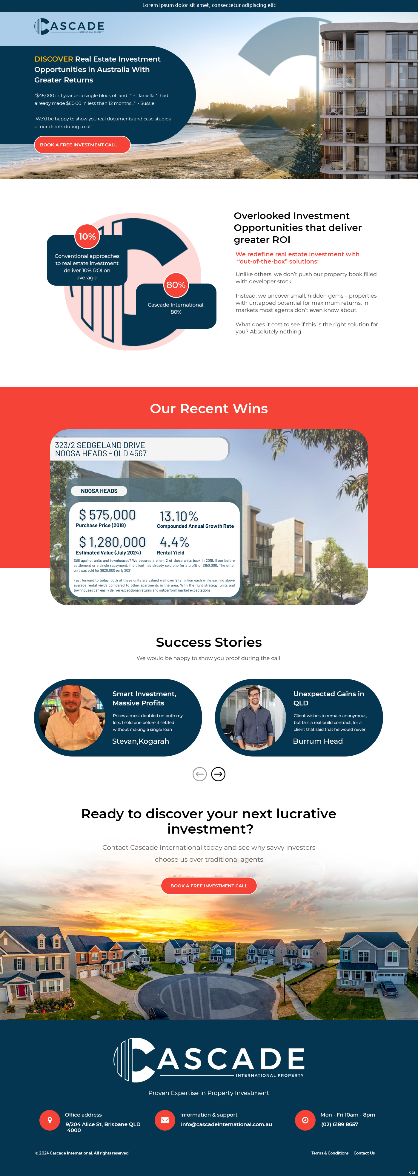 Design de Page d'Accueil par pb pour ce projet | Design #33464999