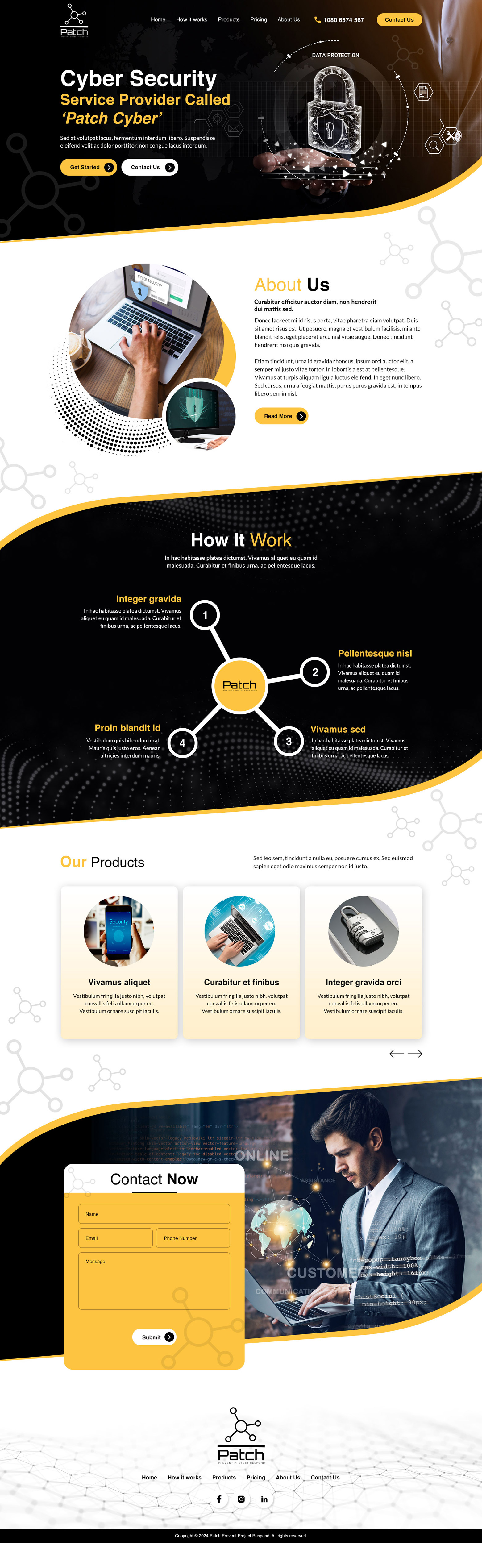 Web Design by Revolt Team for Stitch Project  | Design #33462093