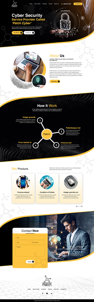 Web Design par Revolt Team pour Stitch Project  | Design : #33462093
