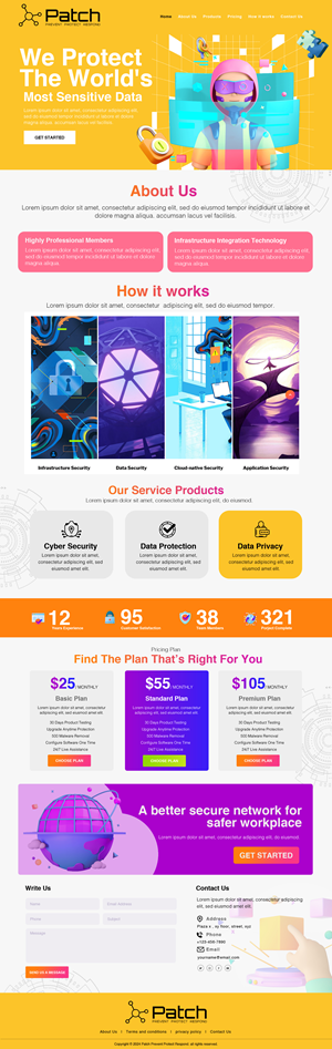 Web Design by BWS01 for Stitch Project  | Design #33477256