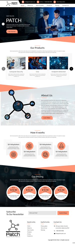 Web Design par pb pour Stitch Project  | Design : #33457390