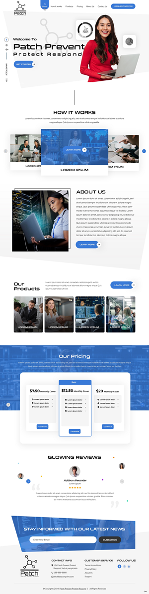 Web Design par pb pour Stitch Project  | Design : #33457392