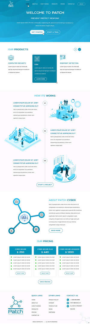 Web Design by pb for Stitch Project  | Design: #33457403