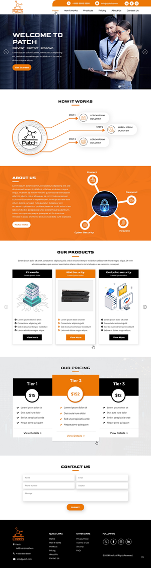 Web Design by pb for Stitch Project  | Design: #33457404
