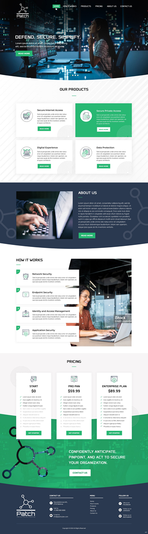 Web Design by pb for Stitch Project  | Design: #33457409