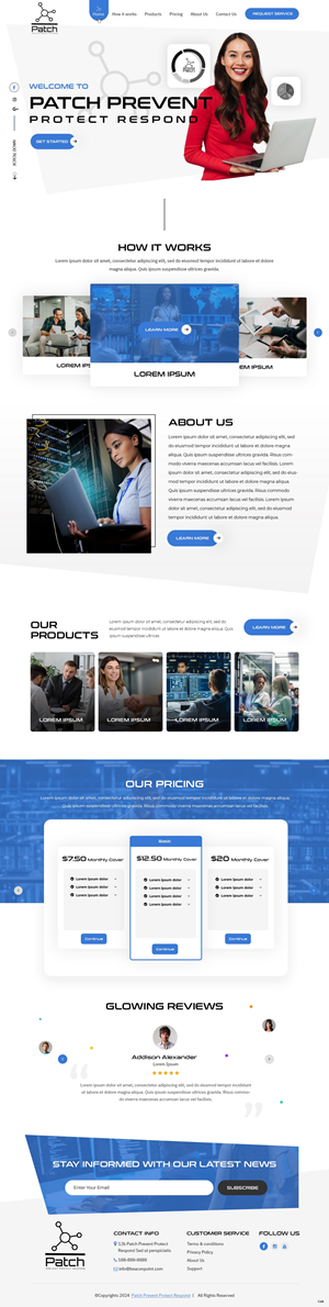 Web Design by pb for Stitch Project  | Design: #33465104