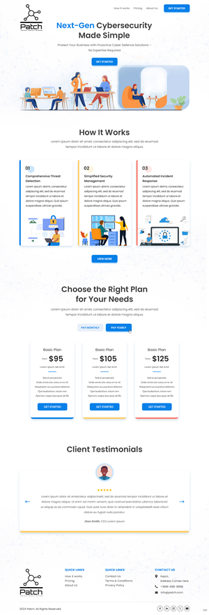 Web Design by pb for Stitch Project  | Design: #33546633