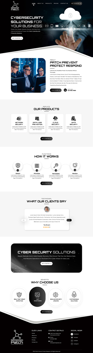 Web Design par Sbss pour Stitch Project  | Design : #33471536