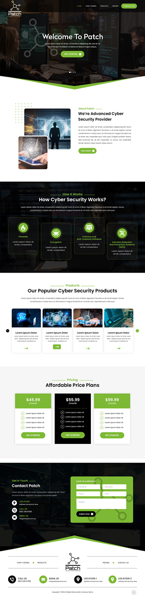 Web Design par Creations Box 2015 pour Stitch Project  | Design : #33469728