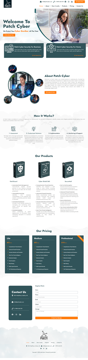 Web Design par JohnDigiTech pour Stitch Project  | Design : #33457377