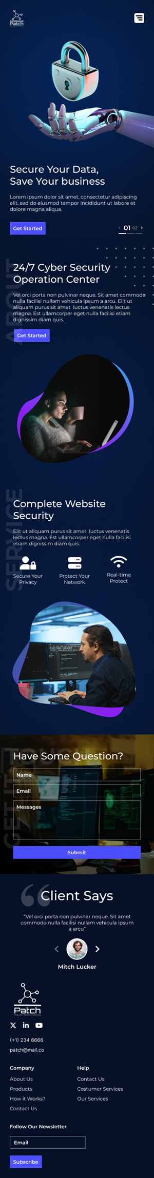 Web Design par Taufik H pour Stitch Project  | Design : #33471228