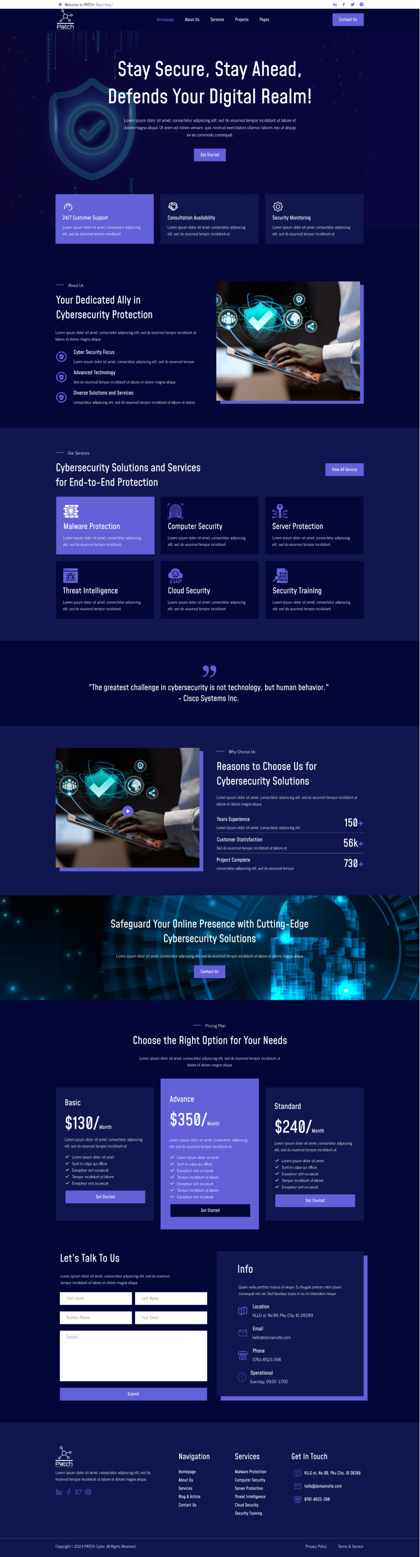 Diseño Web por Taufik H para Stitch Project  | Diseño #33471265