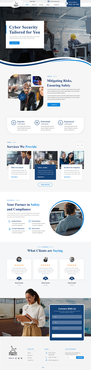 Web Design par Andrew Asiimwe pour Stitch Project  | Design : #33475868