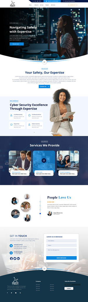 Web Design par Andrew Asiimwe pour Stitch Project  | Design : #33475882