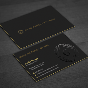 Design de Carte de Visite par Graphixpointt pour Greystone Wealth Advisors | Design : #33443205