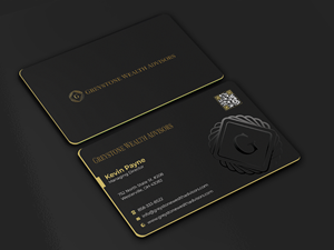 Business Card Design by Graphixpointt for Greystone Wealth Advisors | Design: #33445635