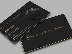 Business Card Design by Graphixpointt for Greystone Wealth Advisors | Design: #33445637