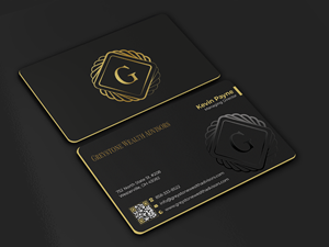 Business Card Design by Graphixpointt for Greystone Wealth Advisors | Design: #33445653