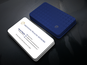 Design de Carte de Visite par Graphixpointt pour Greystone Wealth Advisors | Design : #33449480