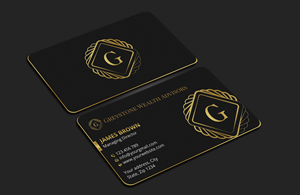 Visitenkarten-Design von Expert Bappy für Greystone Wealth Advisors | Design: #33442589
