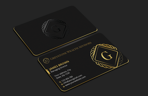 Visitenkarten-Design von Expert Bappy für Greystone Wealth Advisors | Design: #33442590