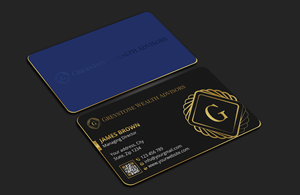 Visitenkarten-Design von Expert Bappy für Greystone Wealth Advisors | Design: #33442639
