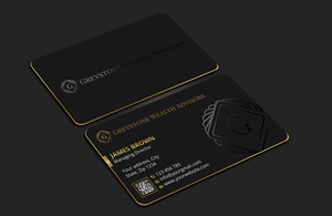 Visitenkarten-Design von Expert Bappy für Greystone Wealth Advisors | Design: #33442640