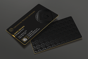 Business Card Design by Expert Bappy for Greystone Wealth Advisors | Design: #33442670